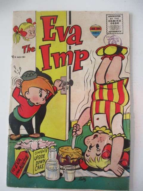 RED TOP COMICS - EVA THE IMP -  VOL. 1 NO. 2 - 1957
