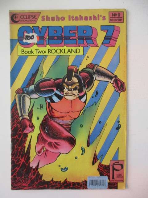 ECLIPSE COMICS - CYBER 7 - NO. 9 - 1990