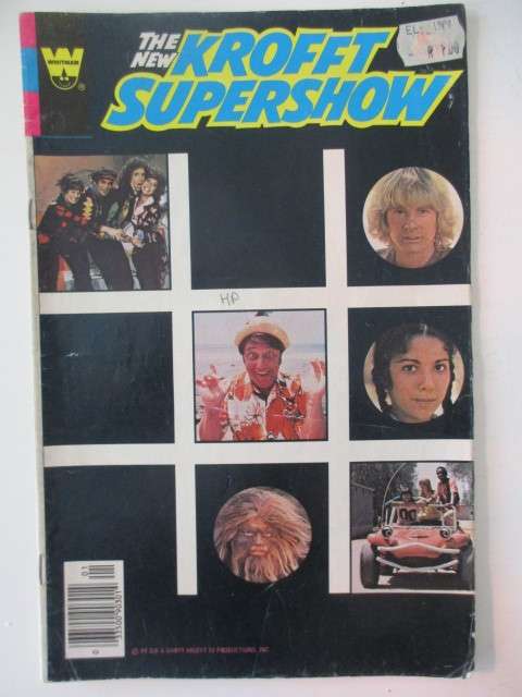WHITMAN COMICS - THE NEW KROFFT SUPERSHOW - NO. 6 - 1979