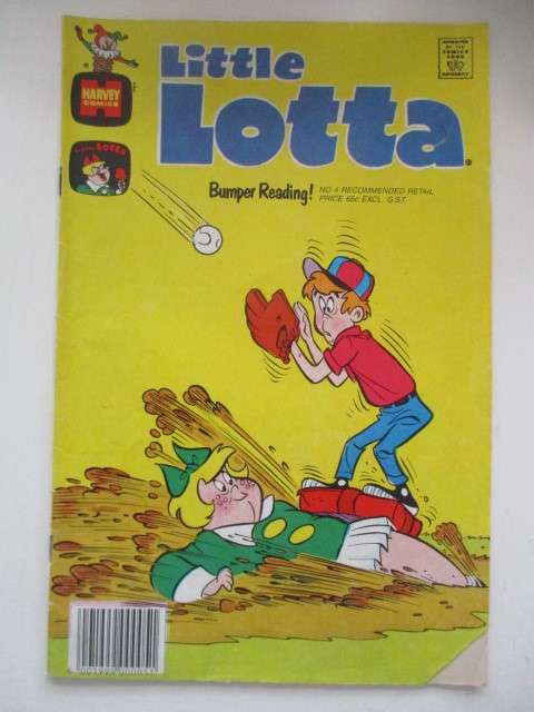HARVEY COMICS - LITTLE LOTTA - NO. 4  - 1986 - A SOUTH AFRICAN COMIC