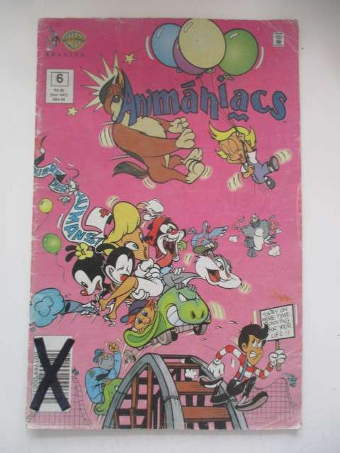 WARNER BROTHERS COMICS - ANIMANIACS - NO. 6  - 1995