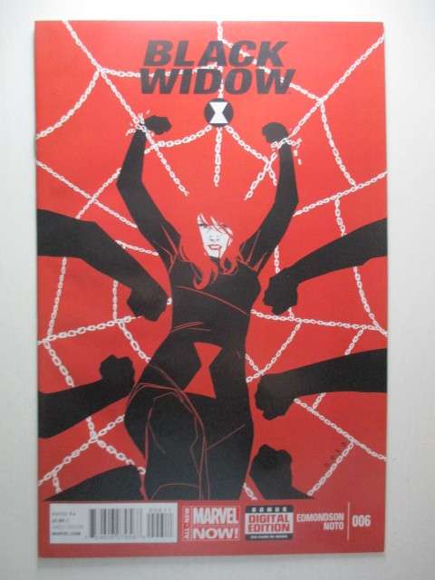 MARVEL COMICS - BLACK WIDOW NO. 6  -2014  - AS NEW