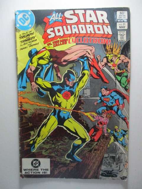 DC COMICS - ALL-STAR SQUADRON -   VOL. 3  NO. 21 - 1983
