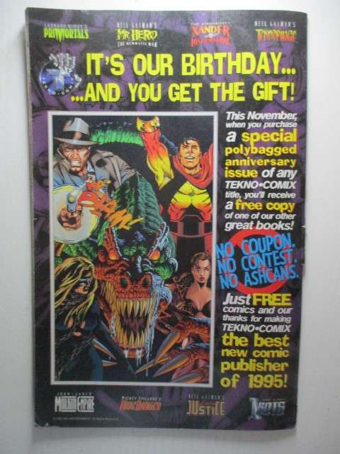 TEKNO COMICS - MR HERO  VOL. 1 NO.  12 - 1996
