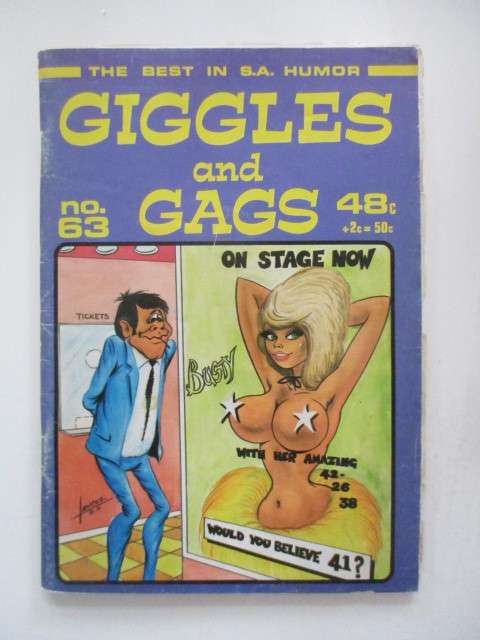 SA HUMOUR GIGGLES AND GAGS  NO. 63  - SA  HUMOUR CARTOONS