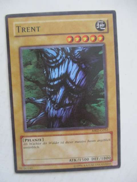 YU-GI-OH TRADING CARD - GERMAN - TRENT