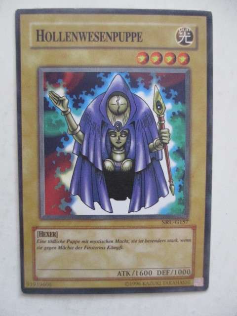 YU-GI-OH TRADING CARD - GERMAN - ROGUE DOLL