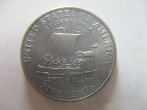 AMERICA 5c COIN JEFFERSON 2004