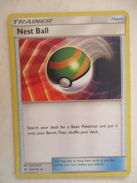 POKEMON TRADING CARD - TRAINER - NEST BALL