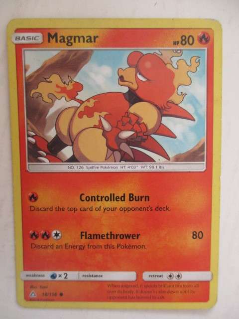 POKEMON TRADING CARD - MAGMAR