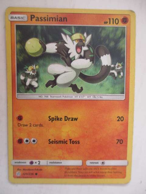 POKEMON TRADING CARD - PASSIMIAN