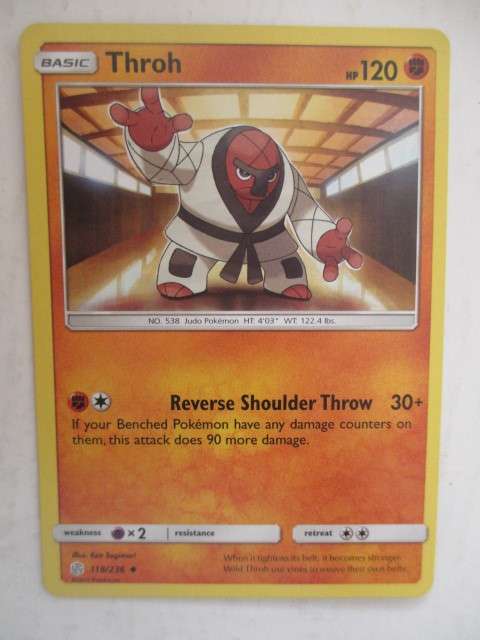 POKEMON TRADING CARD - THROH