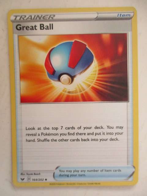 POKEMON TRADING CARD - TRAINER / GREAT BALL