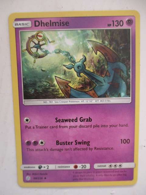 POKEMON TRADING CARD - DHELMISE