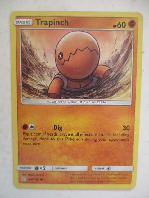 POKEMON TRADING CARD - TRAPINCH