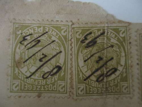 SOUTH AFRICA LOT 4  USED MOUNTED  TRANSVAAL  STAMPS