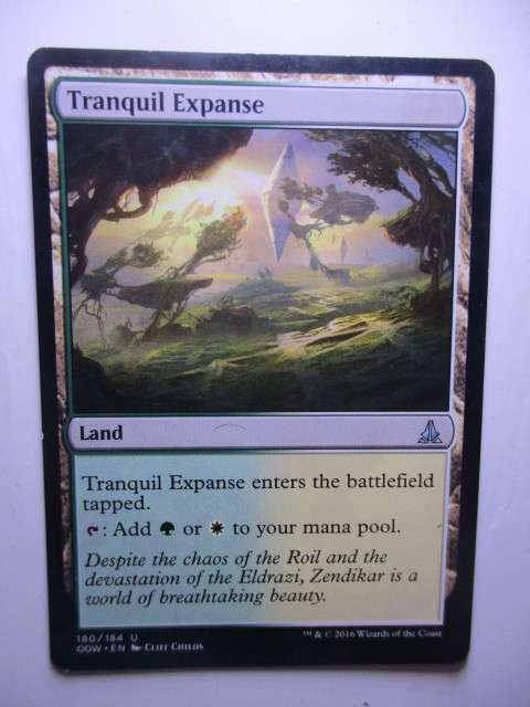 MAGIC THE GATHERING TRADING CARD - TRANQUIL EXPANSE