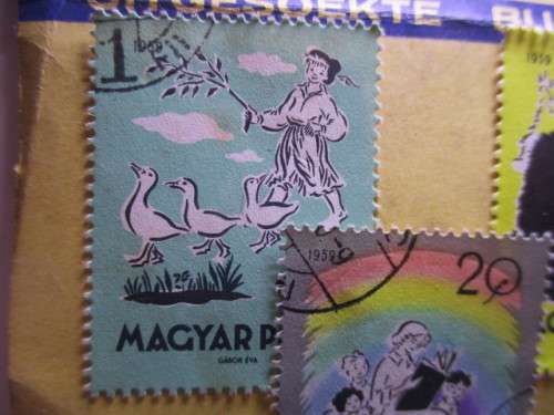 HUNGARY STAMP SET USED MOUNTED - SET