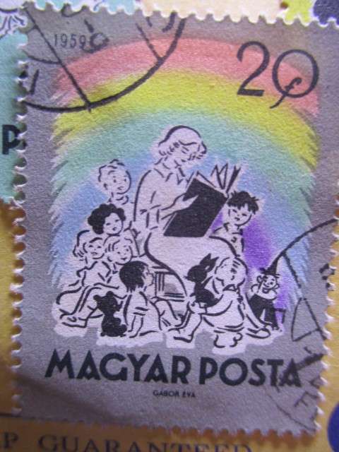 HUNGARY STAMP SET USED MOUNTED - SET
