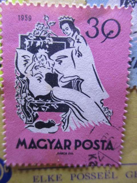 HUNGARY STAMP SET USED MOUNTED - SET