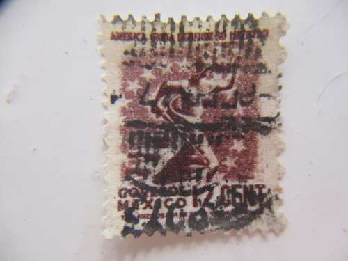 AMERICA - MEXICO -UNITED AMERICA DEFENDS ITS FREEDOM 1930 USED STAMP