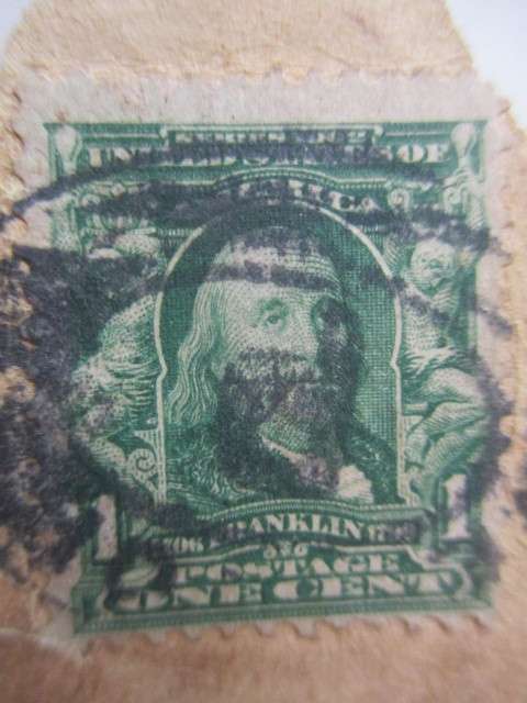 AMERICA - BEN FRANKLIN  USED STAMP