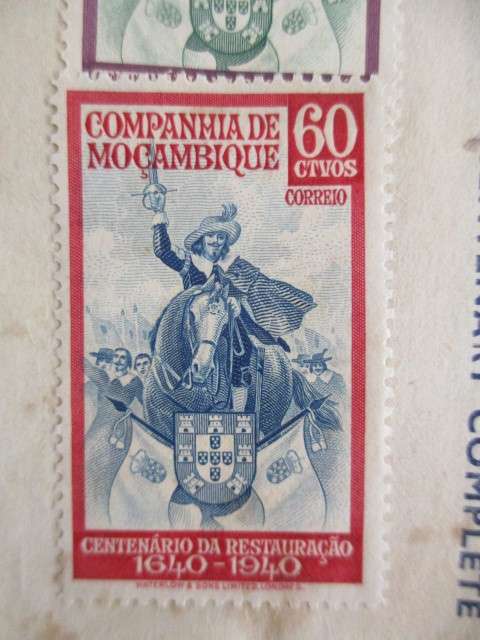 MOZAMBIQUE SET OF TERCENTENARY 1940 STAMPS