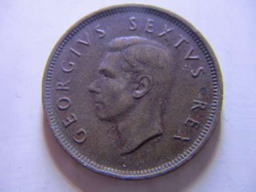 SOUTH AFRICA 1950 HALF PENNY