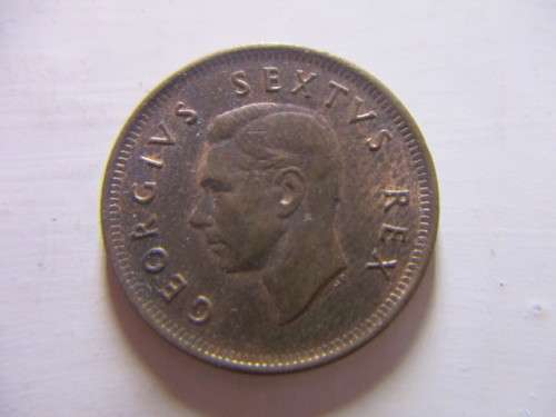 SOUTH AFRICA - 1/4D PENNY - 1950