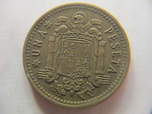 SPAIN 1966 PESETA COIN