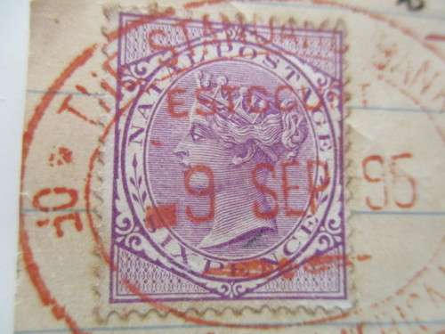 NATAL SOUTH AFRICA - USED QUEEN VICTORIA  STAMP