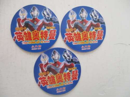 ORIENTAL BANDAI TAZOS LOT OF 3 3D
