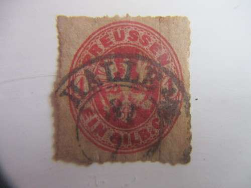 GERMANY - PRUSSIA 1860 - PREUSSEN EIN SILB 1 DURRENBERG