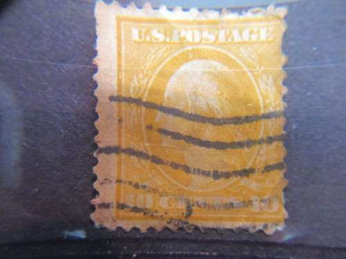 AMERICA 10c GEORGE WASHINGTON STAMP USED