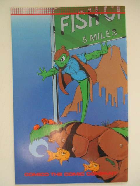 COMICO COMICS - THE FISH POLICE -  VOL. 2 NO. 10 - 1988