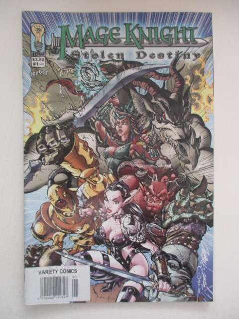 IDW  COMICS  - MAGE KNIGHT STOLEN DESTINY -  NO. 1     --   2002