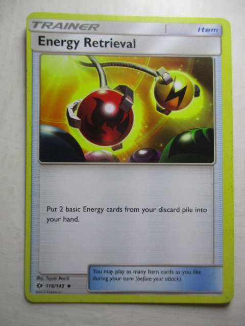 POKEMON TRADING CARD - ENERGY RETRIEVAL