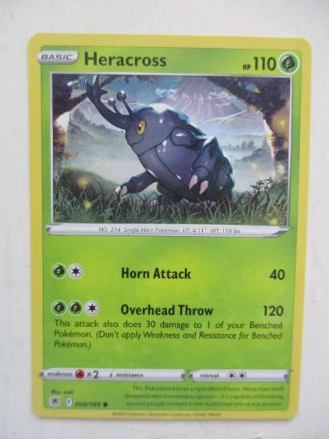 POKEMON TRADING CARD - HERACROSS