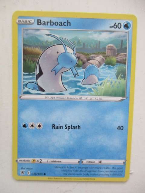 POKEMON TRADING CARD - BARBOACH