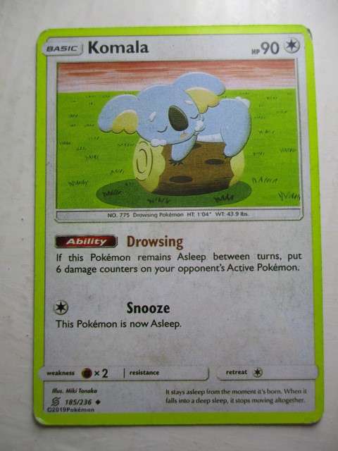 POKEMON TRADING CARD - KOMALA