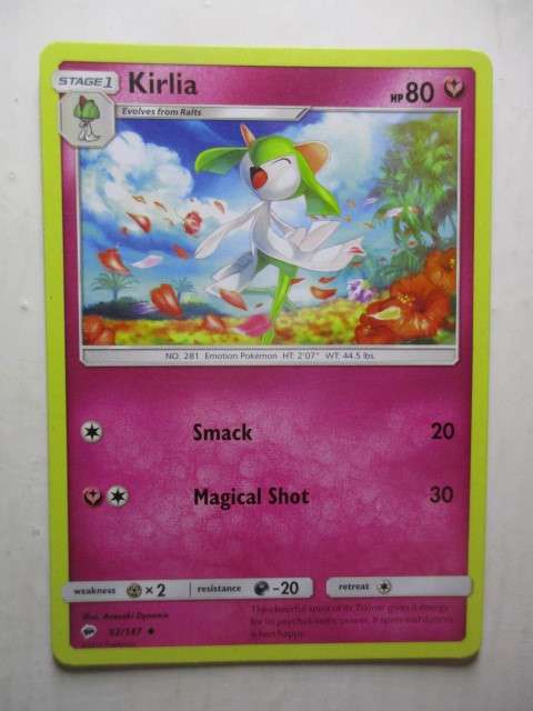 POKEMON TRADING CARD - KIRLIA