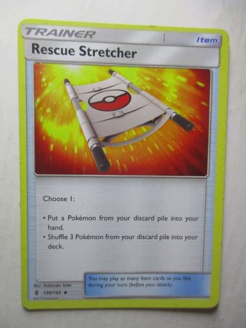 POKEMON TRADING CARD - RESCUE STRETCHER