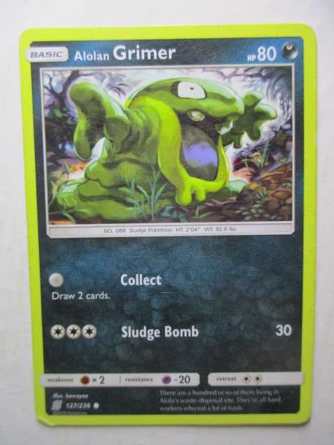 POKEMON TRADING CARD - GRIMER