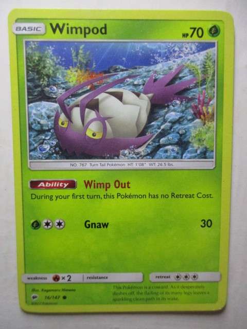 POKEMON TRADING CARD  - WIMPOD