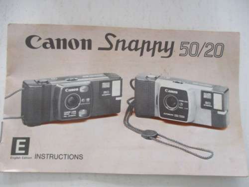 LOVELY KODAK 20  SNAPPY IN CARRY BAG AND INSTRUCTION MANUAL WORKING ORDER