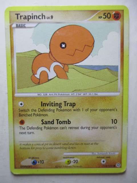 POKEMON TRADING CARD - TRAPINCH