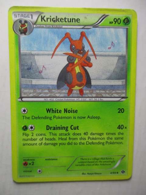 POKEMON TRADING CARD - KRICKETUNE