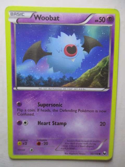 POKEMON TRADING CARD - WOOBAT