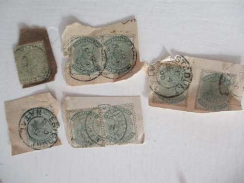 NATAL LOT OF VICTORIA STAMPS