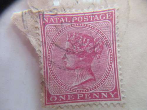 LOT OF QUEEN VICTORIA  NATAL STAMPS